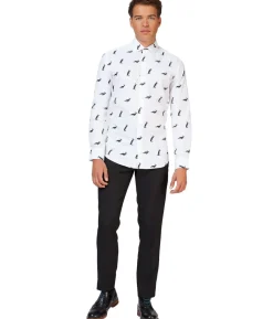 Juleskjorte Penguins