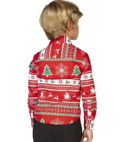 Juleskjorte Winter Wonderland