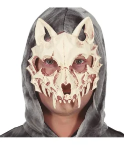 Kat skeletmaske
