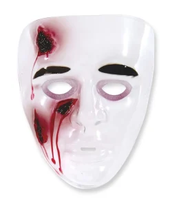 Klar maske med sår