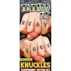 Knuckles alfabet tatoveringer