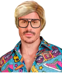 Kort blond paryk