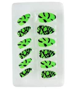 Kunstige negle Neon Bats