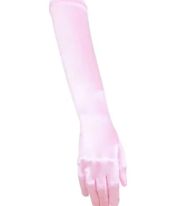 Lange handsker, rosa