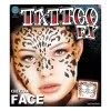 Leopard ansigtstatovering