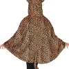 Leopard poncho