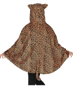 Leopard poncho