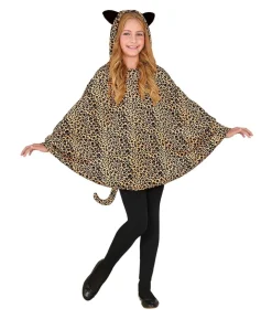 Leopard poncho