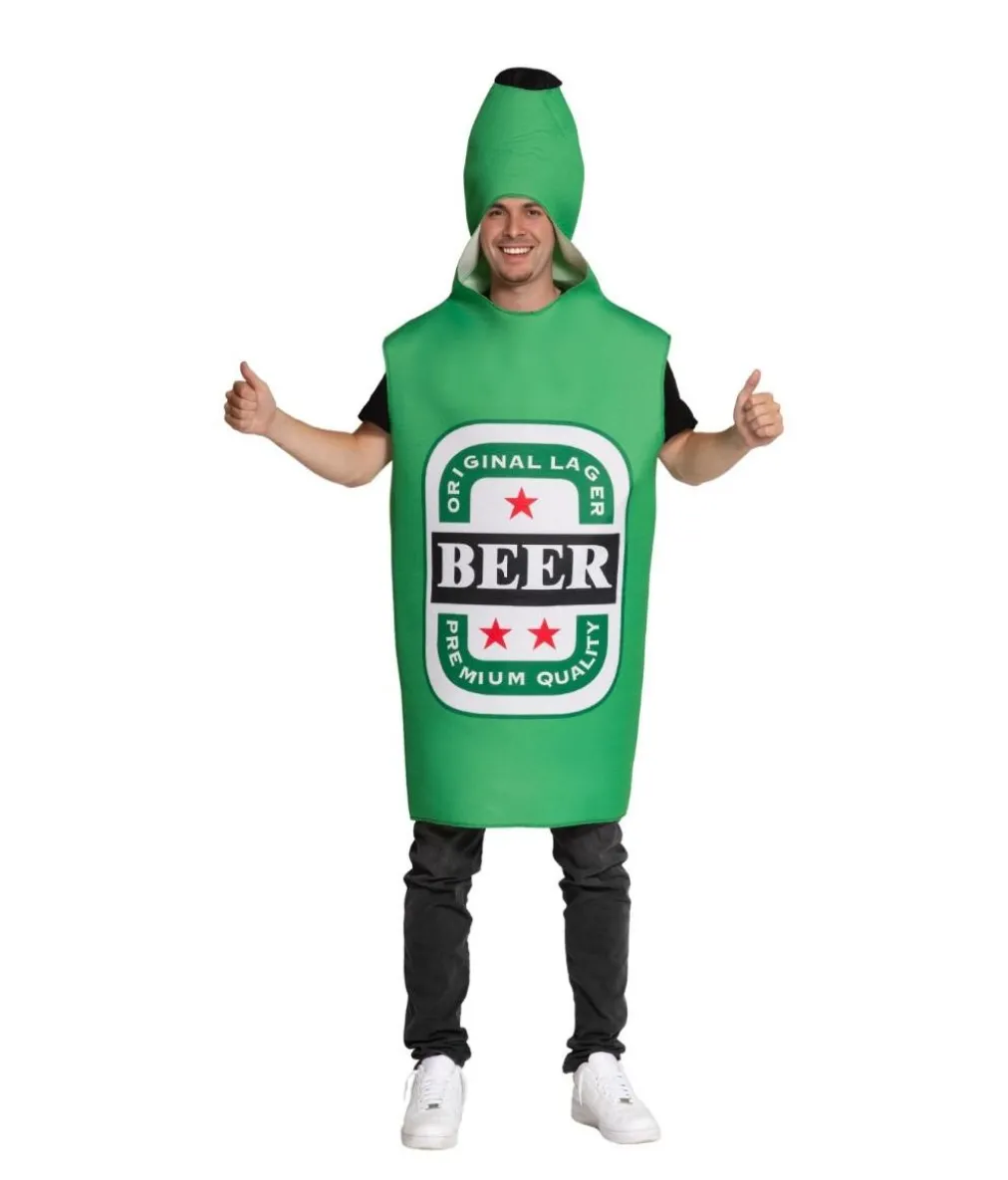 Ølflaske kostume
