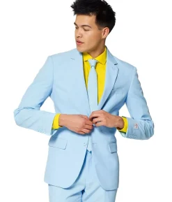 Lyseblåt jakkesæt OppoSuits