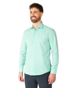 Lys mint skjorte