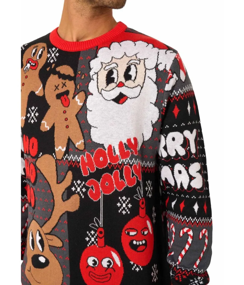 Merry Jinglejoy julesweater