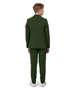 Mørkegrønt jakkesæt, teen