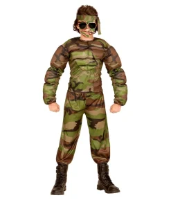 Muskel soldat kostume