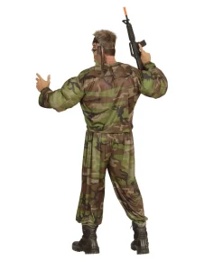 Muskel soldat kostume