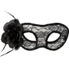 Mystique sort halvmaske