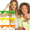 Neon briller, 3 stk