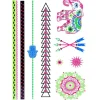 Neon fluorescerende tatoveringer, III