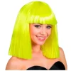 Neon gul showgirl paryk