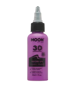 Neon lilla UV stofmaling, 30 ml