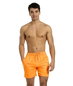 Neon orange badeshorts