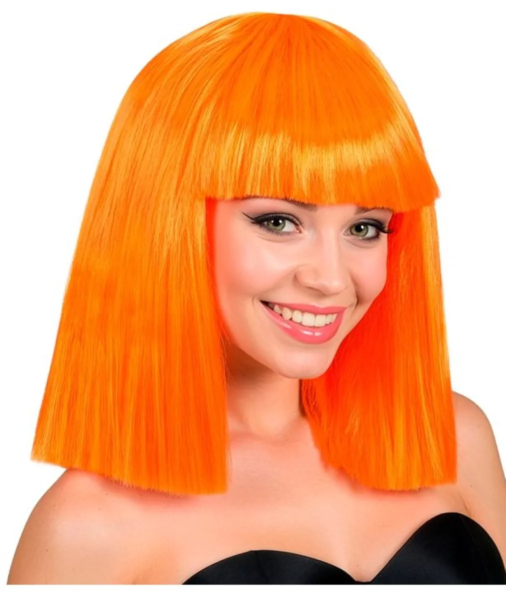 Neon orange showgirl paryk