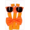 Neon orange udklædningssæt