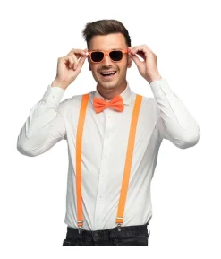 Neon orange udklædningssæt