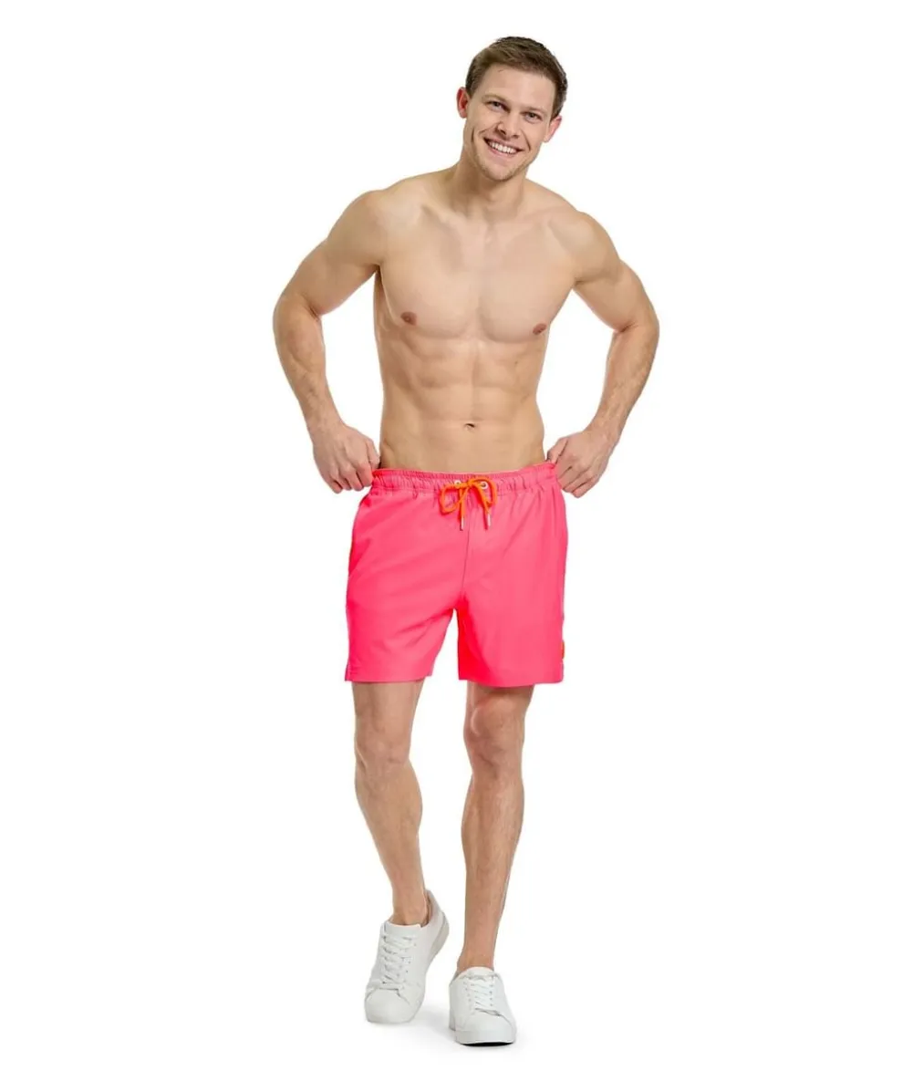 Neon pink badeshorts