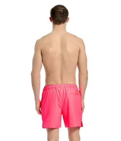 Neon pink badeshorts