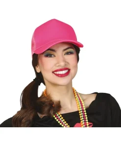 Neonpink kasket