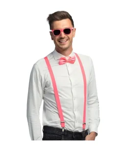 Neon pink udklædningssæt