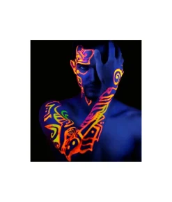Neon UV sminkestift sæt, 6 stk