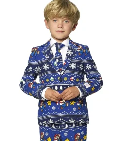 OppoSuit Merry Mario jakkesæt, dreng