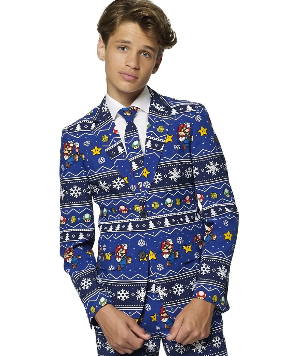 OppoSuit Merry Mario jakkesæt, teen