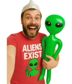 Oppustelig Alien 90 cm.