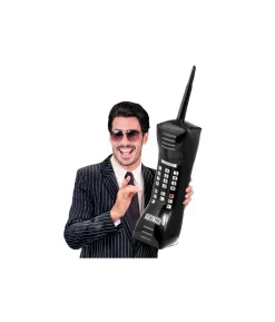 Oppustelig mobiltelefon