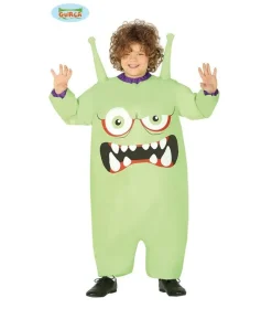 Oppusteligt Alien monster kostume