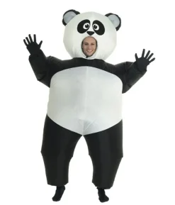 Oppusteligt Panda kostume