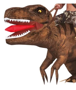 Oppusteligt Ride On T-rex kostume