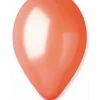 Orange ballon, metallic