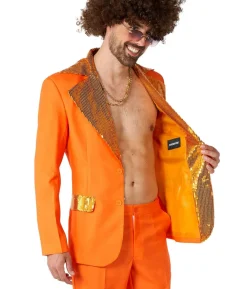 Orange Disko jakkesæt