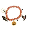 Orange halloween armbånd