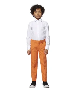 Orange jakkesæt , dreng