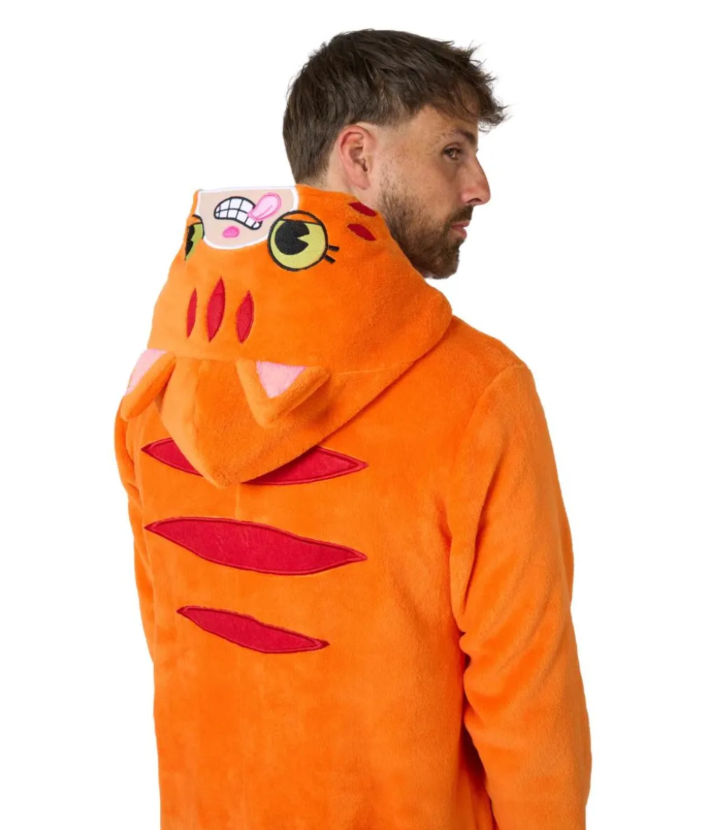 Orange kat kostume