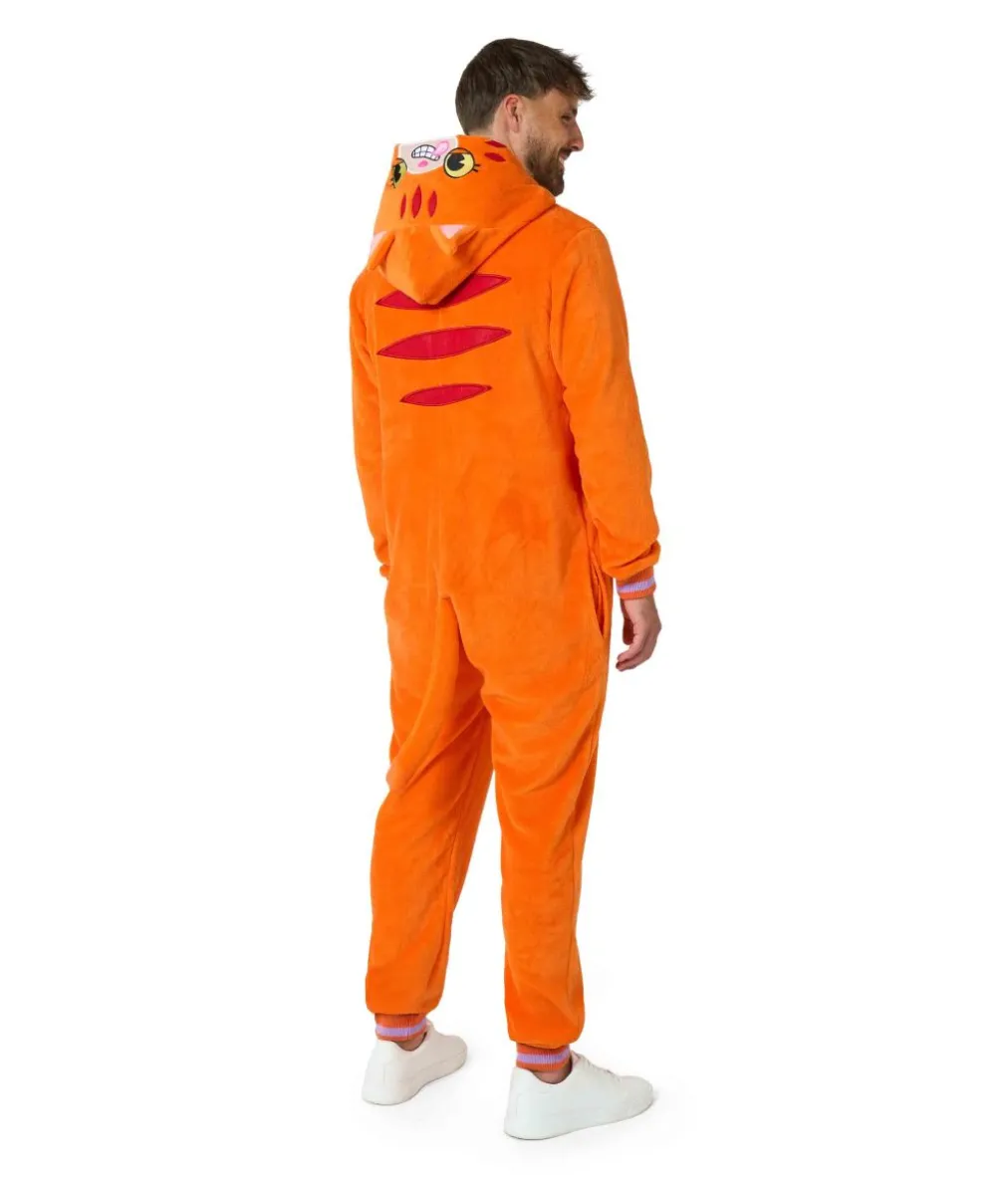 Orange kat kostume