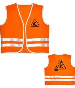 Orange sikkerhedsvest