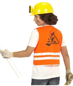 Orange sikkerhedsvest