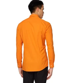 Orange skjorte