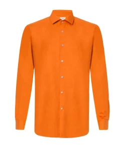 Orange skjorte